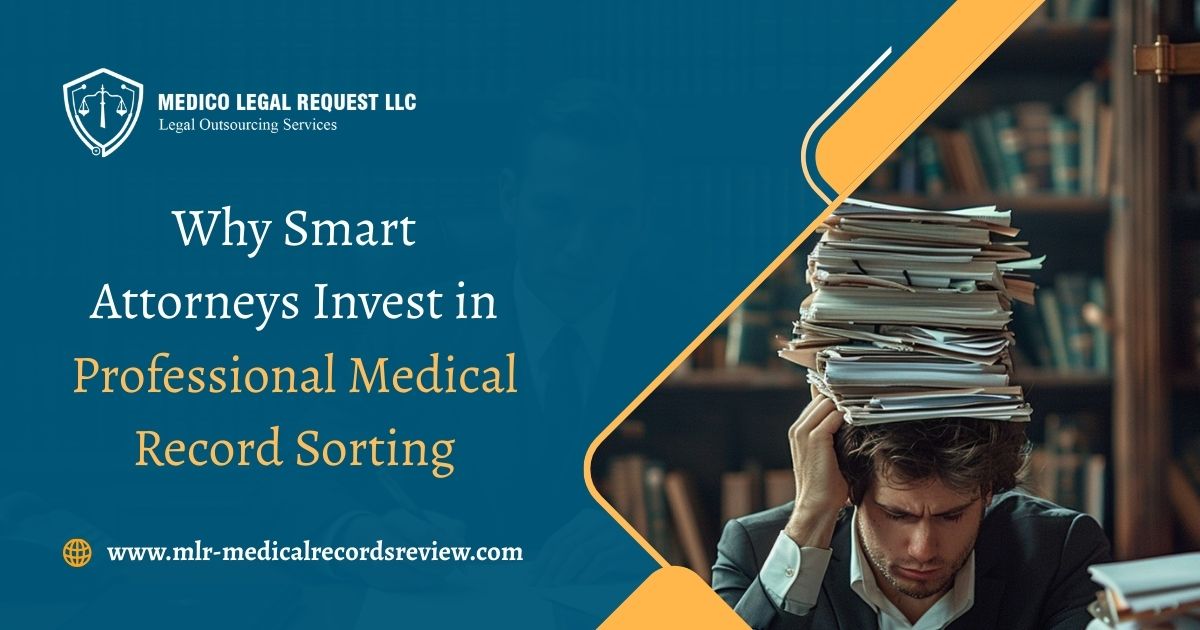 Why Smart Attorneys Invest in Professional Medical Record Sorting