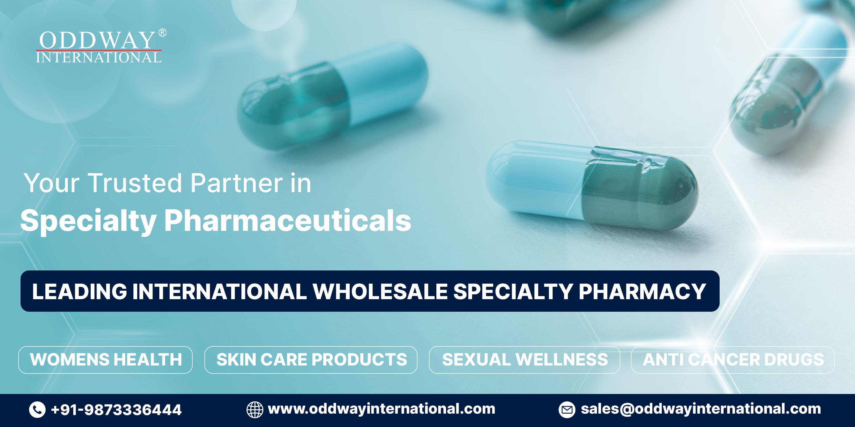 pharmaceutical products wholesalers - Oddway International