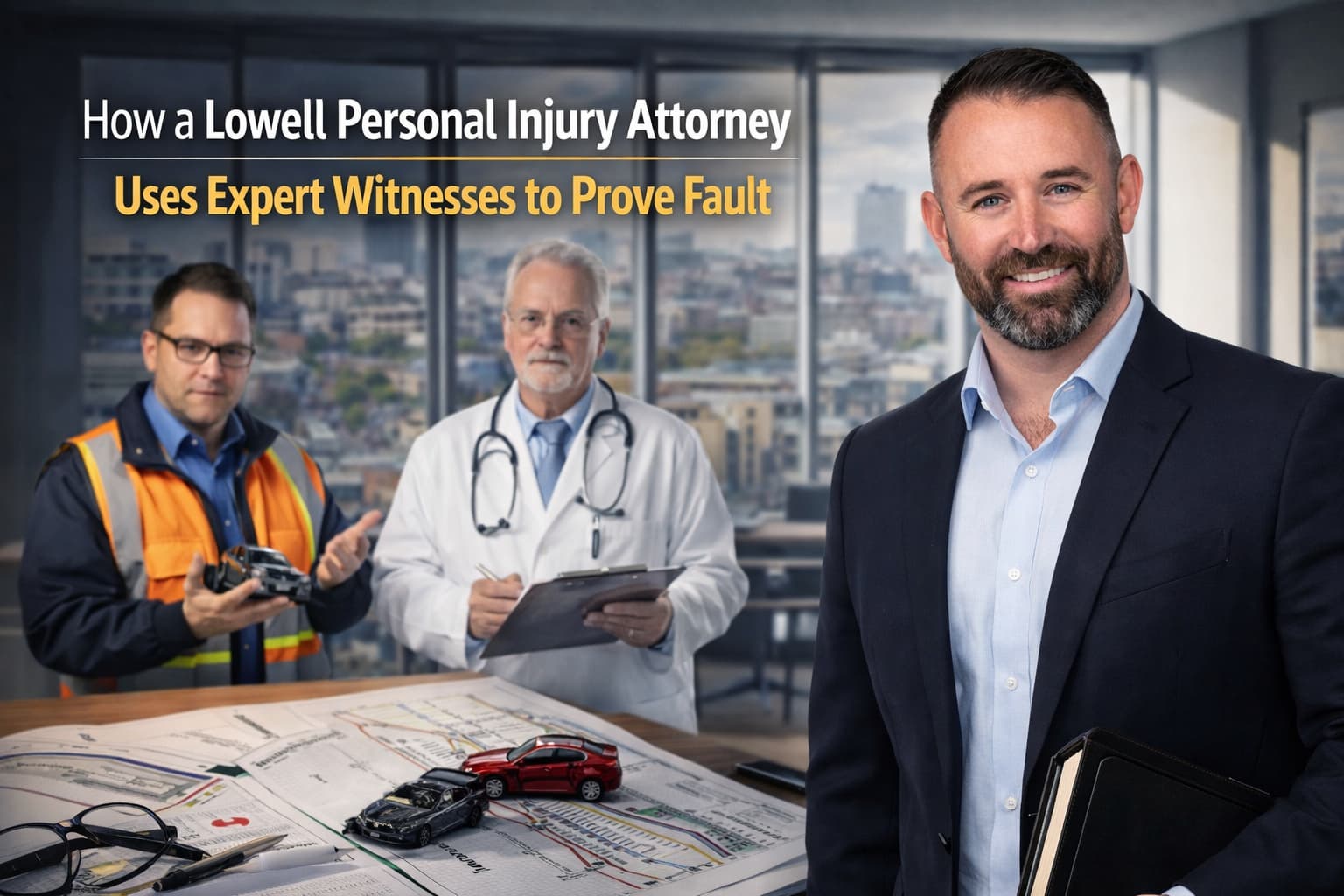 How a Lowell Personal Injury Attorney Uses Expert Witnesses to Prove Fault
