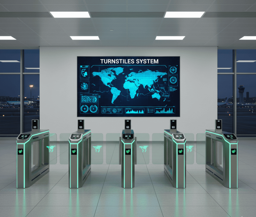Turnstile & boom barrier systems in Hyderabad
