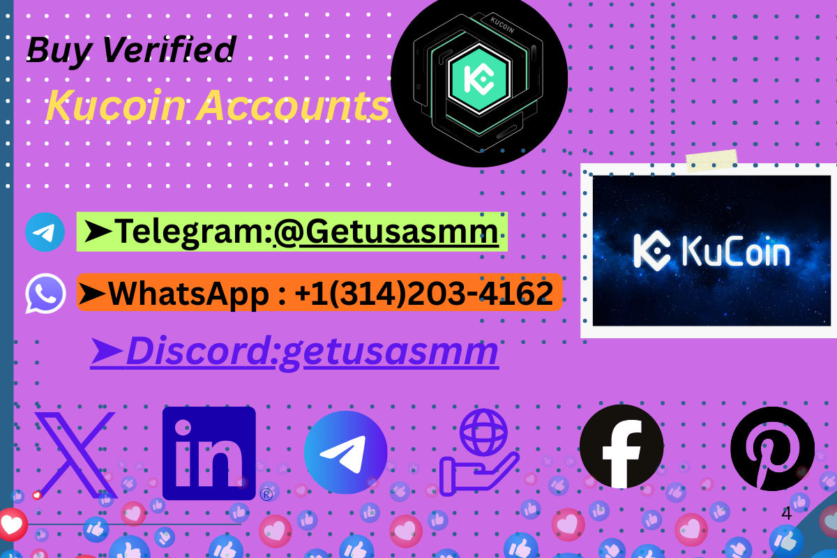 Easy Steps To Buying, Verified KuCoin Accounts For Sell
