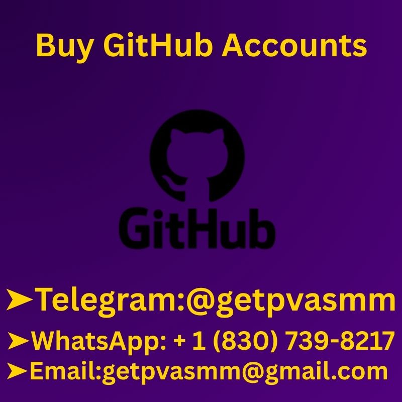 How To Buy GitHub Accounts In USA