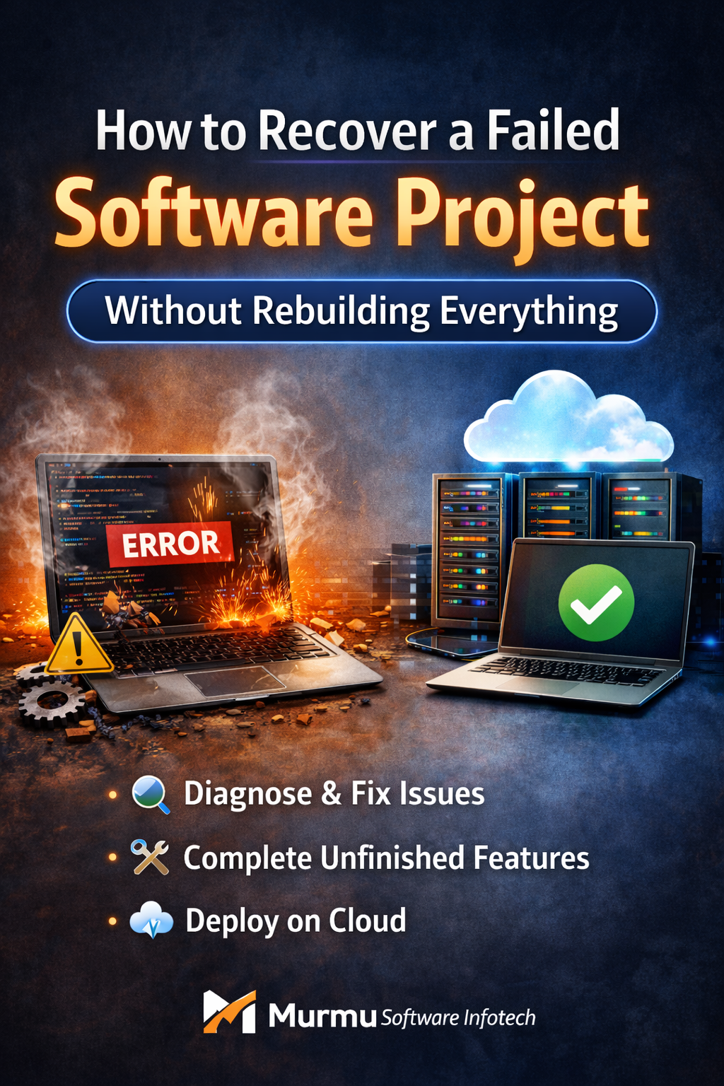 How to Recover a Failed Software Project Without Rebuilding Everything