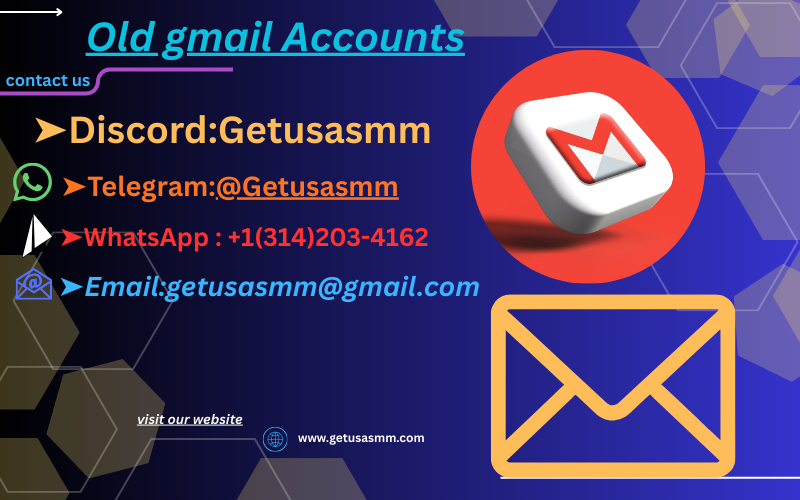 Buy Old Gmail Accounts (PVA & To 17 Best Place