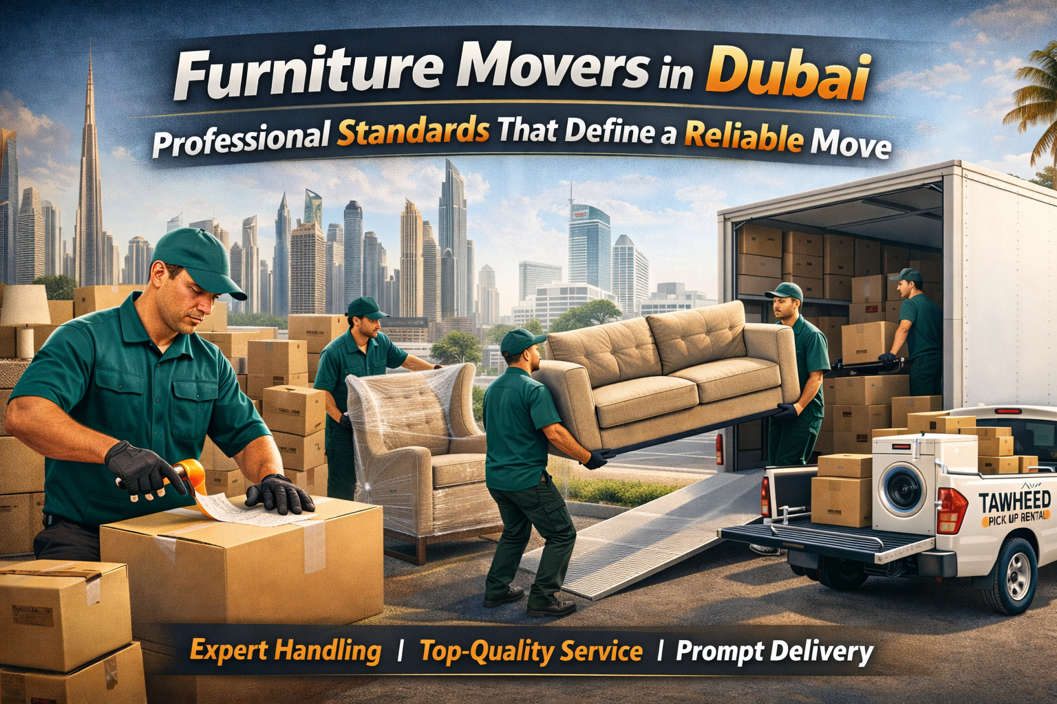 Furniture Movers in Dubai: Professional Standards That Define a Reliable Move
