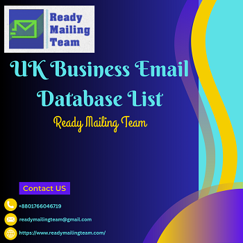 Connect with Decision-Makers Using Ready Mailing Team’s UK Email Database