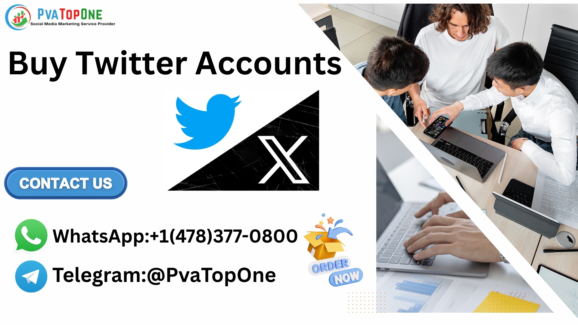 Buy Twitter Accounts - Real, Active & Safe