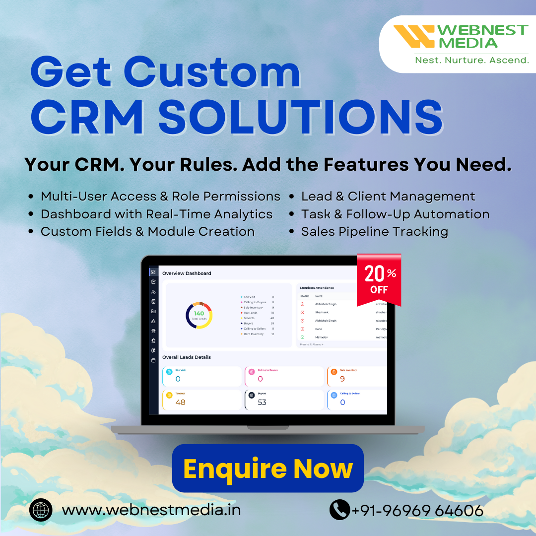Custom CRM Development Services That Turn Disconnected Processes into a Unified Growth Engine