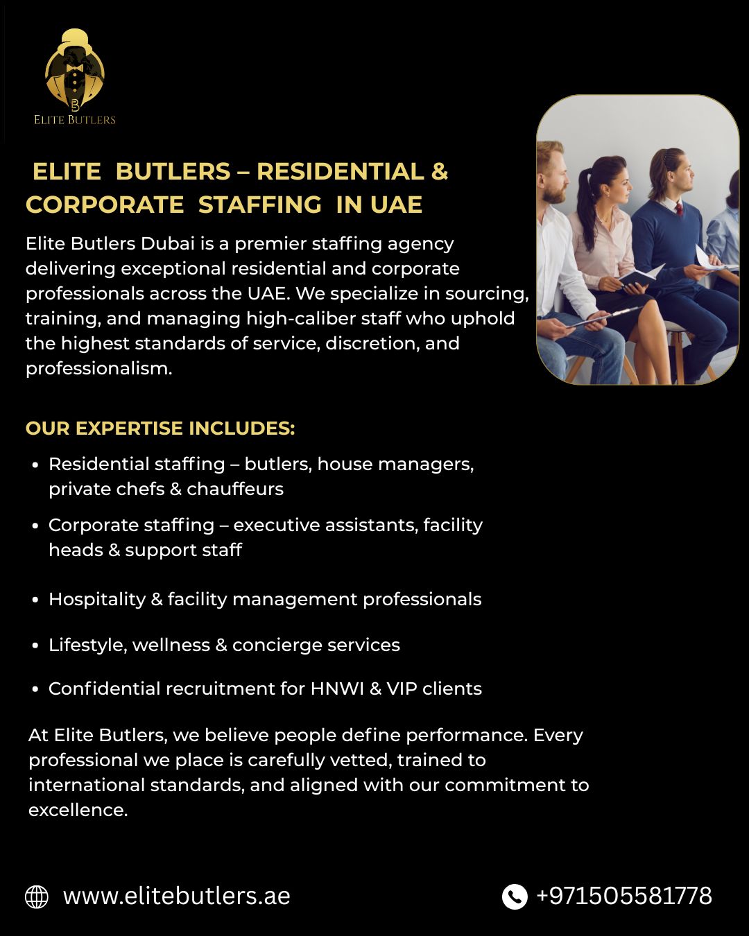 Elite Butlers Dubai – Premium Staffing UAE
