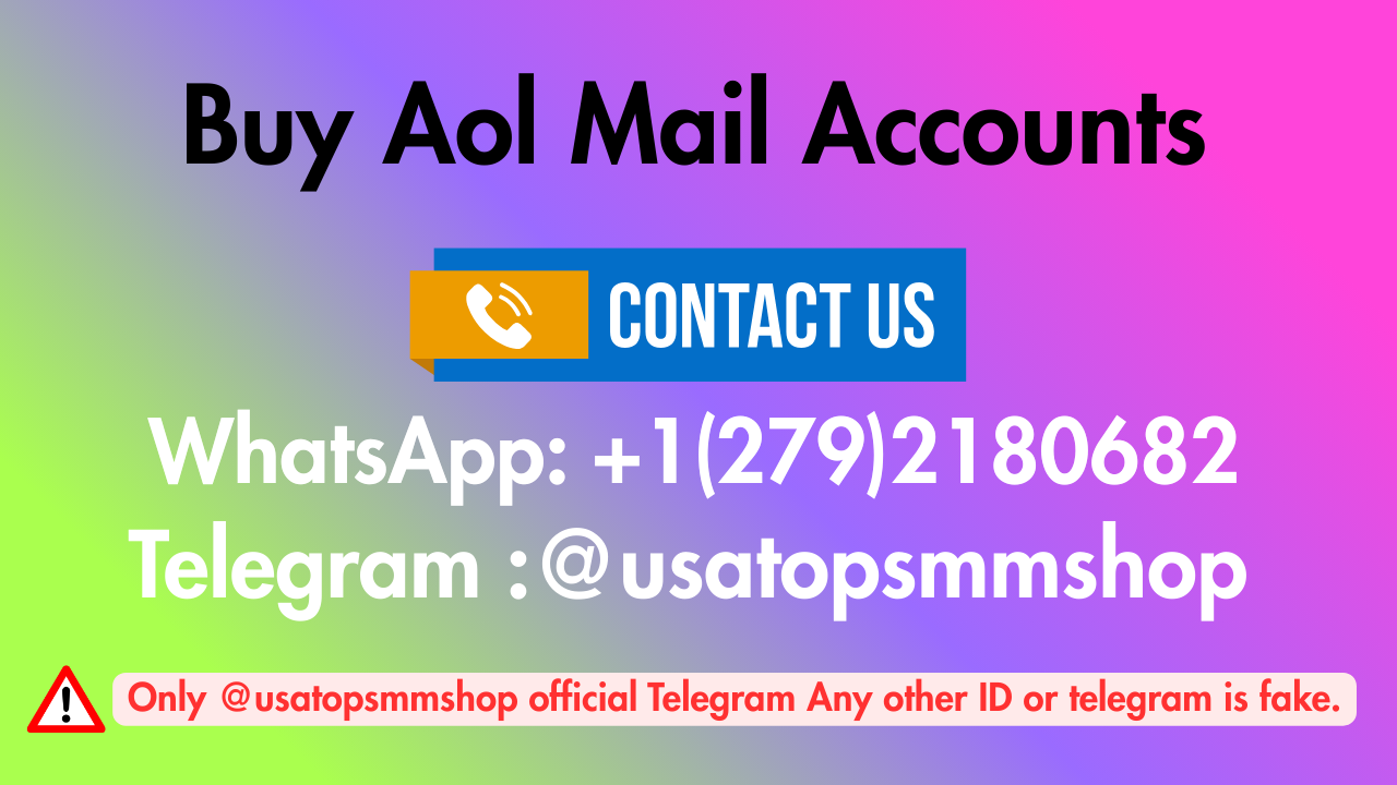 Trusted Sites to Buy AOL Mail Accounts in Bulk