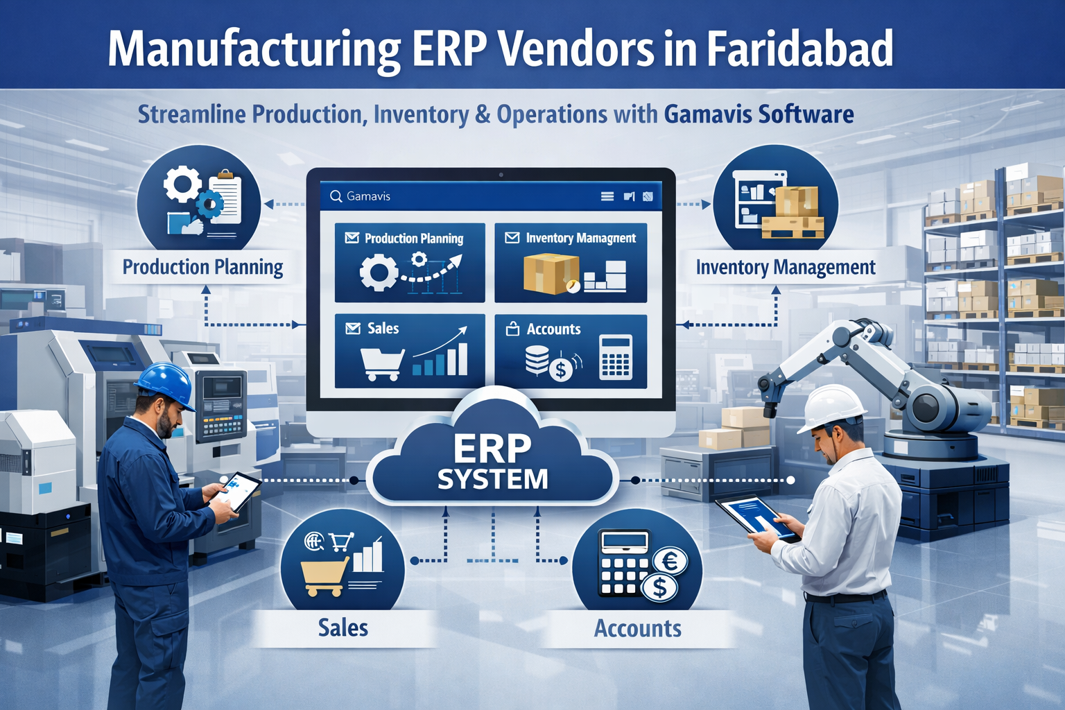 Manufacturing ERP Vendors in Faridabad: A Practical Guide for Factories