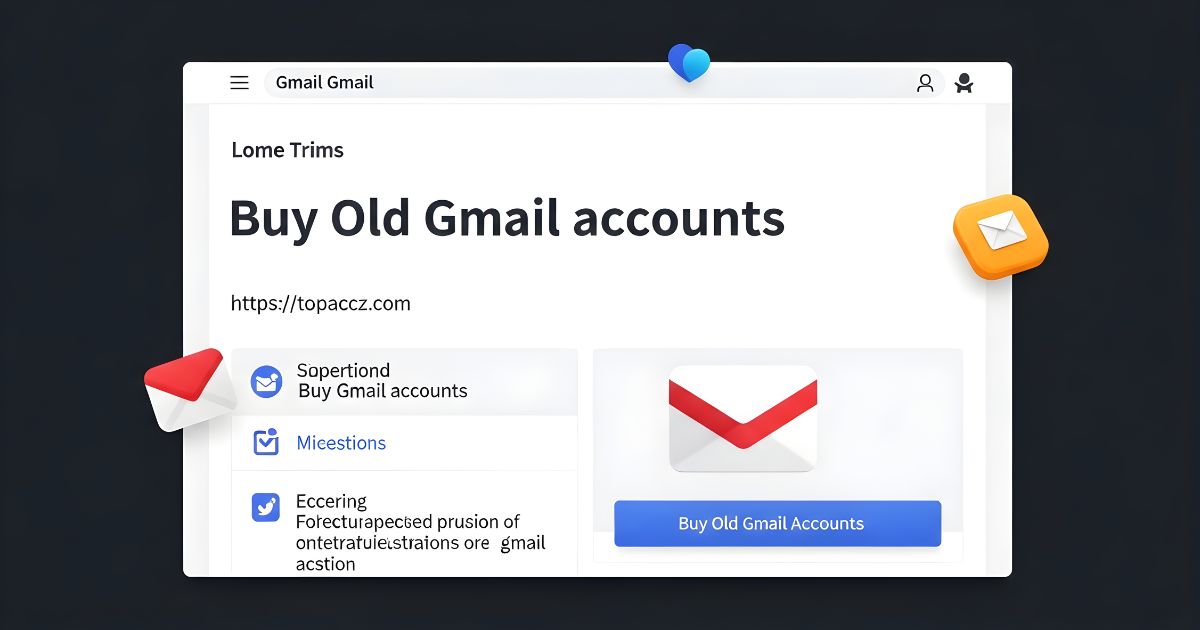 Purchase Aged Gmail Accounts: Business Email Configuration Manual for Novices in 2026