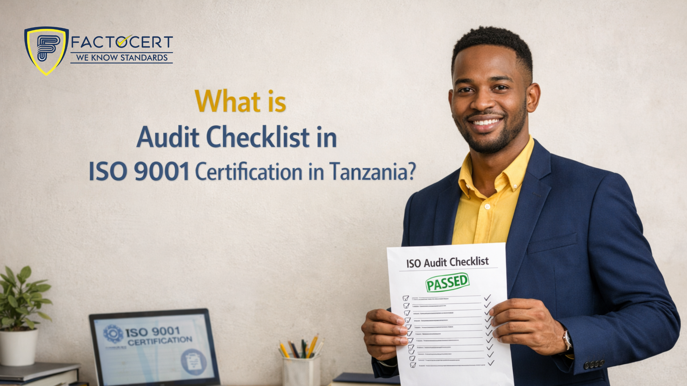 What is audit checklist in ISO 9001 Certification in Tanzania