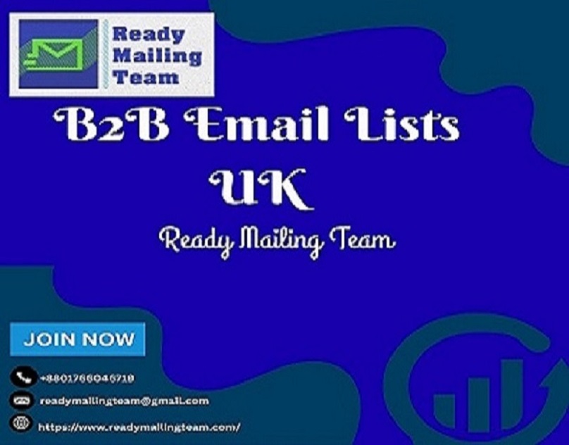 Verified Business Contacts for Targeted Marketing by Ready Mailing Team B2B Email Lists UK