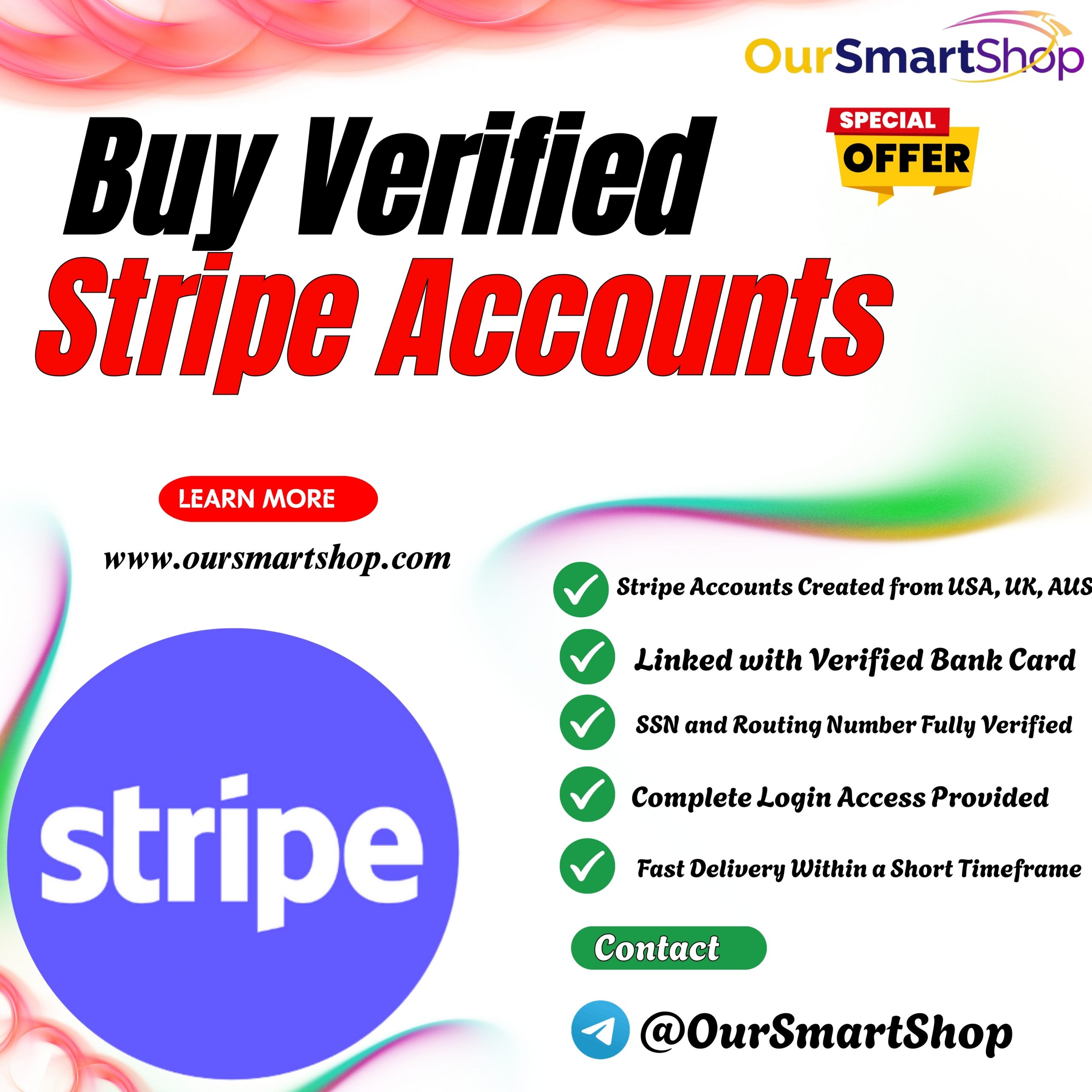 Buy Verified Stripe Accounts in USA – 100% Safe Service