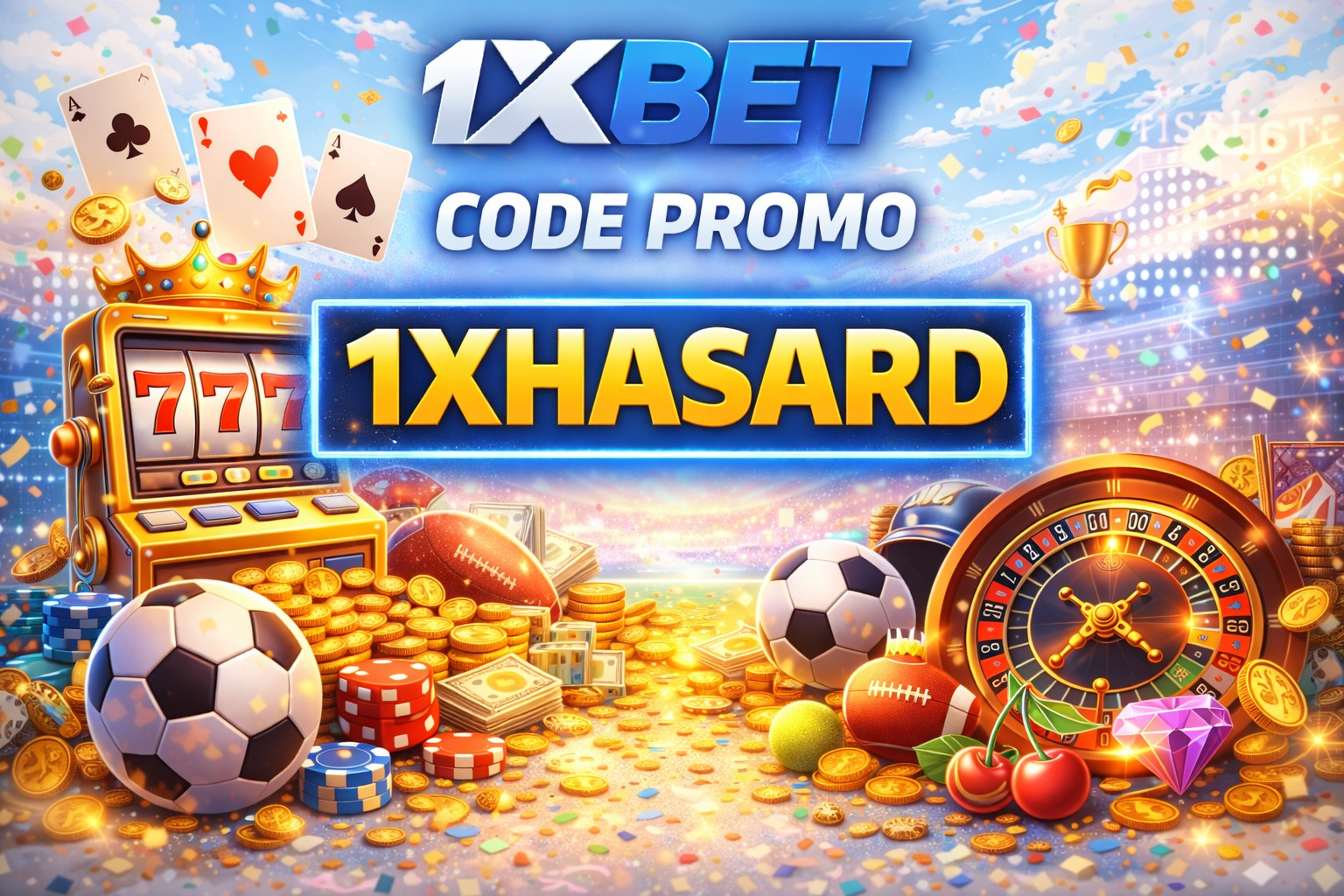 Code Promo 1xBet 200 2026 : WAX777 – Bonus 130€