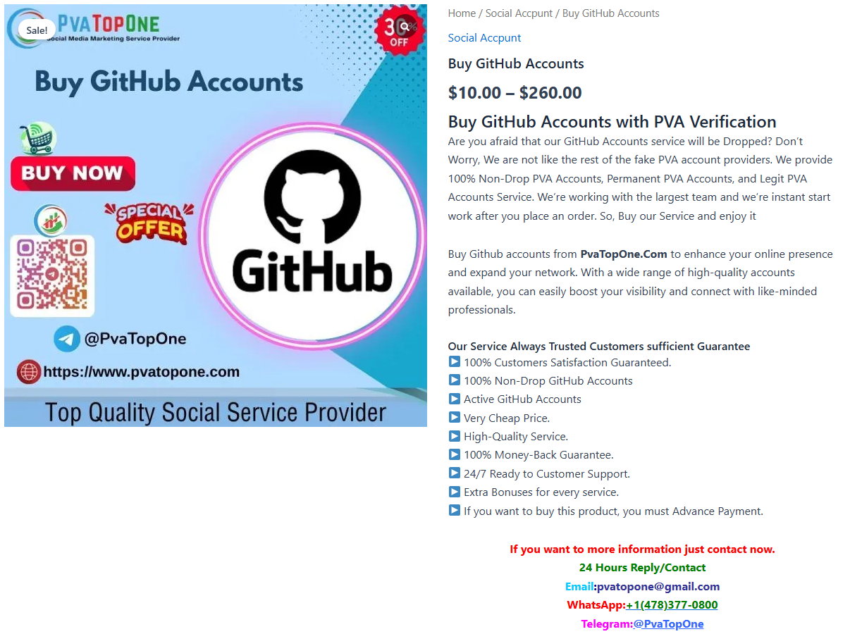 Best Websites To Buy GitHub Accounts In This Year