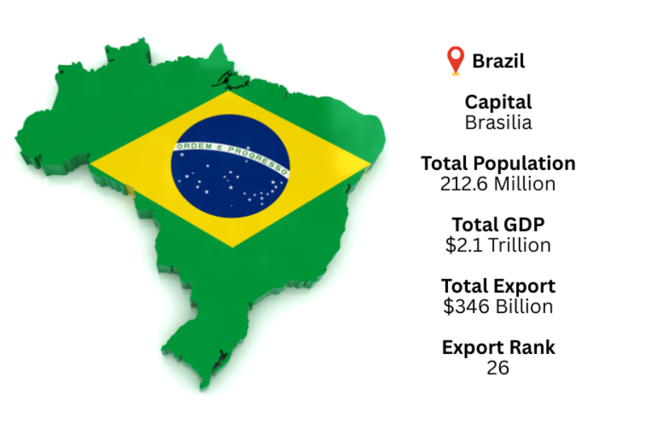 Brazil Export Data – Global Trade Insights and Export Market Analysis