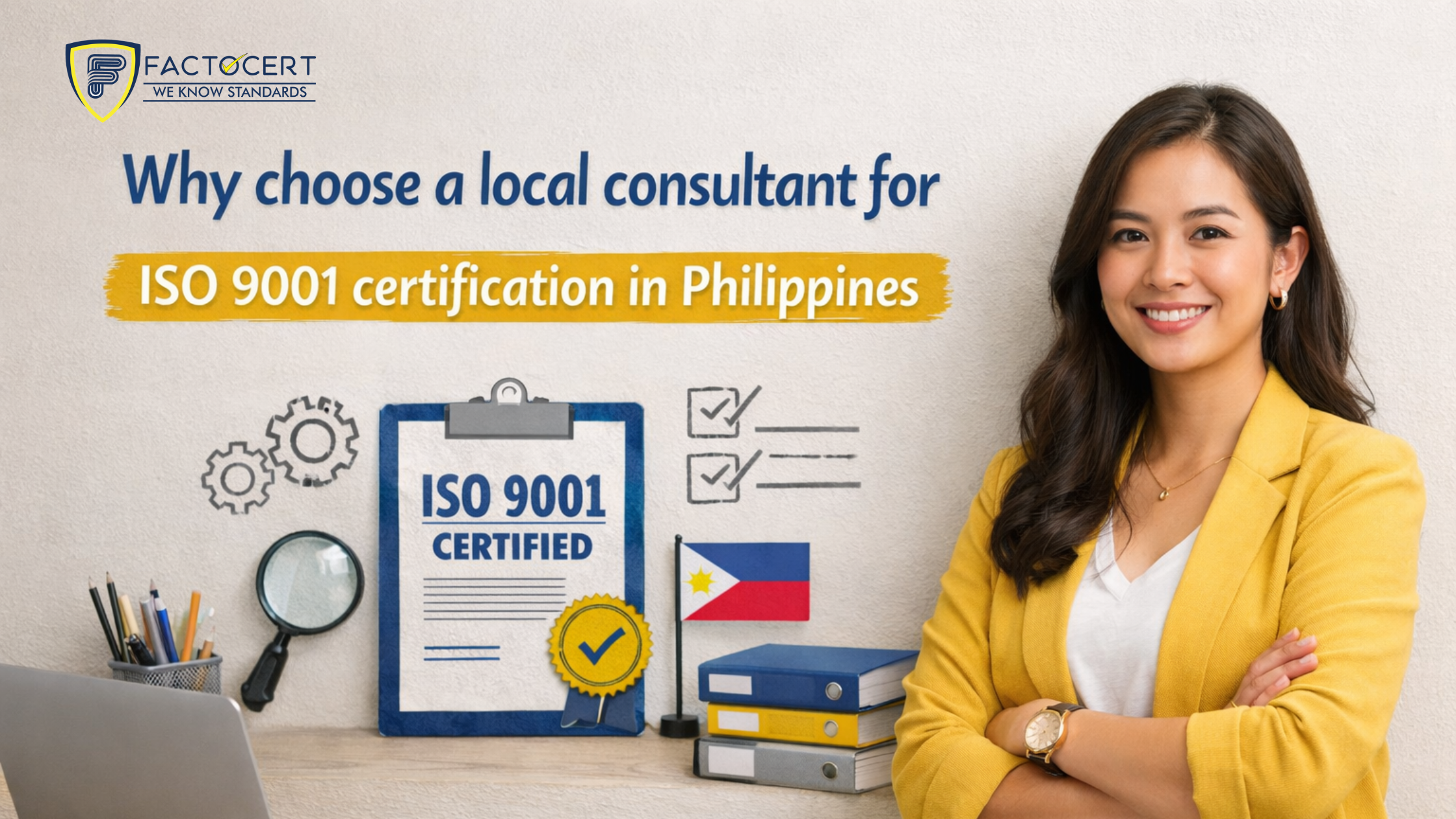 Why choose a local consultant for ISO 9001 certification in Philippines