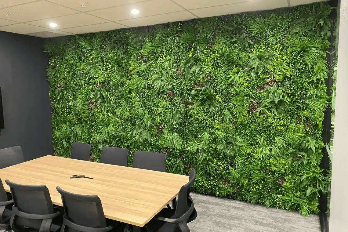 Creating Calm and Character with Artificial Green Walls