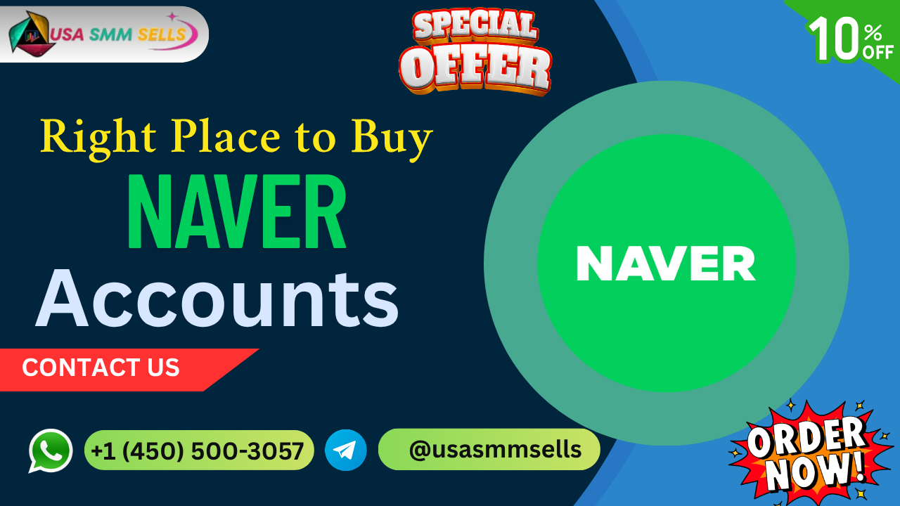 Trusted Platforms to Buy Naver Accounts Online With Safe Payment Methods