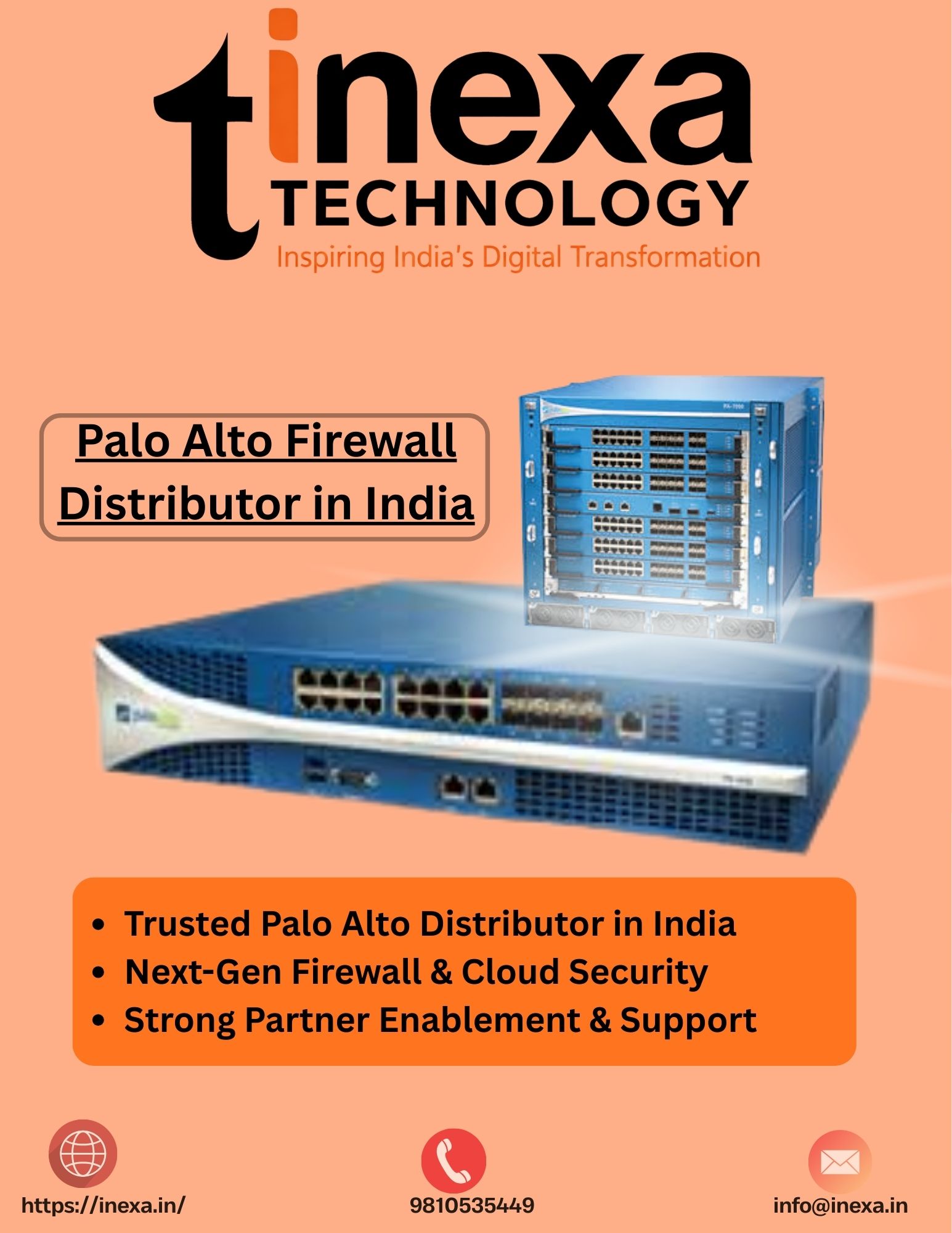 Leading Palo Alto Distributor in India – Secure Your Business Network | Inexa Technology