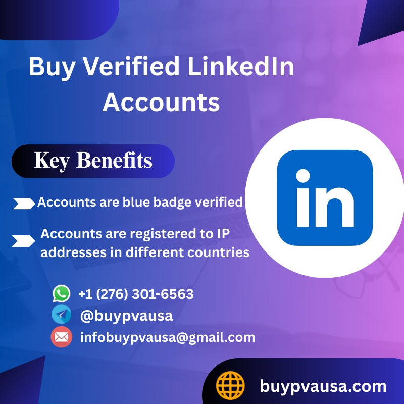 Buy LinkedIn Accounts – Aged & Trusted | USA, UK, Global