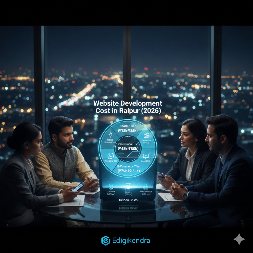 How Much Should a Small Business in Raipur Spend on Website Development in 2026?