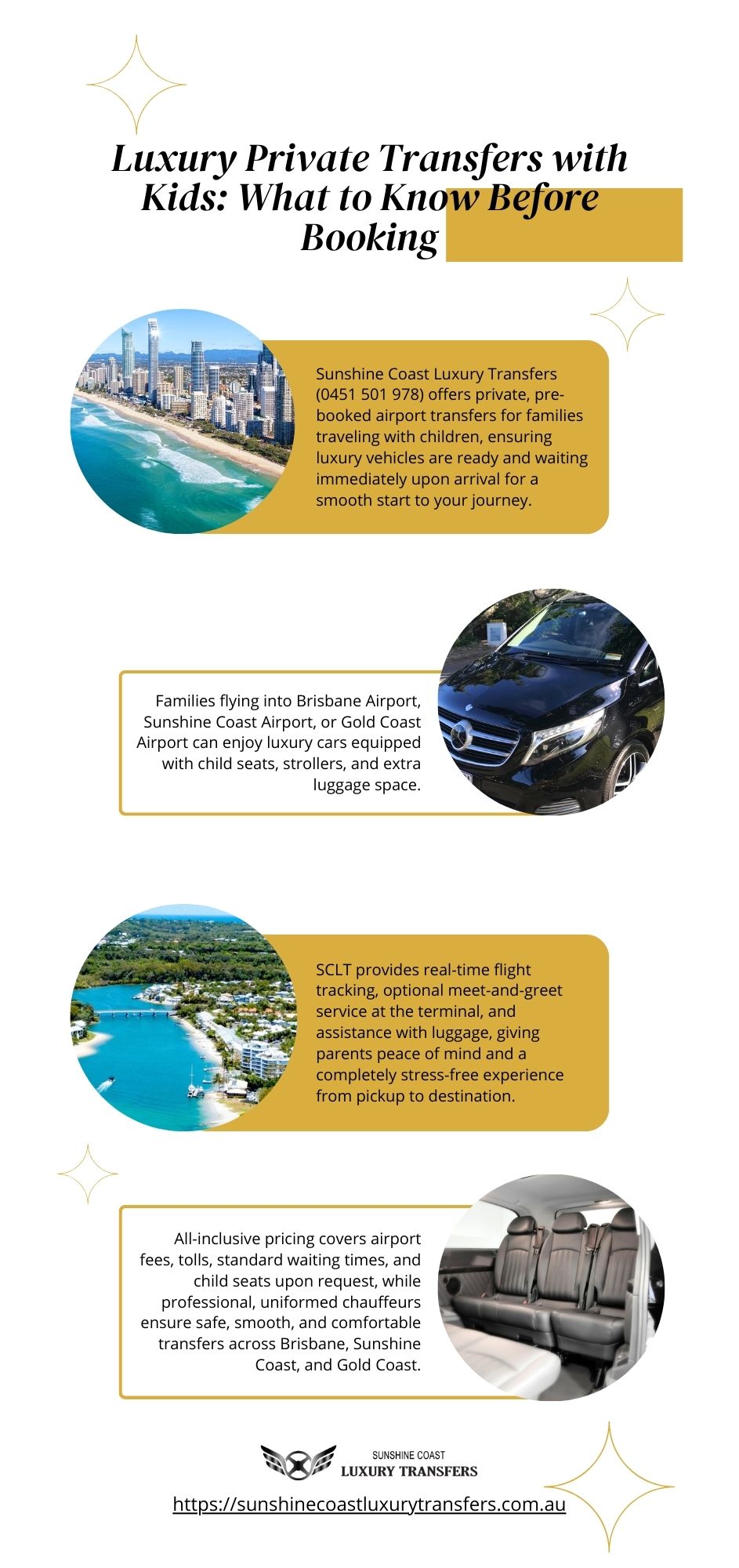 Luxury Private Transfers with Kids: What to Know Before Booking