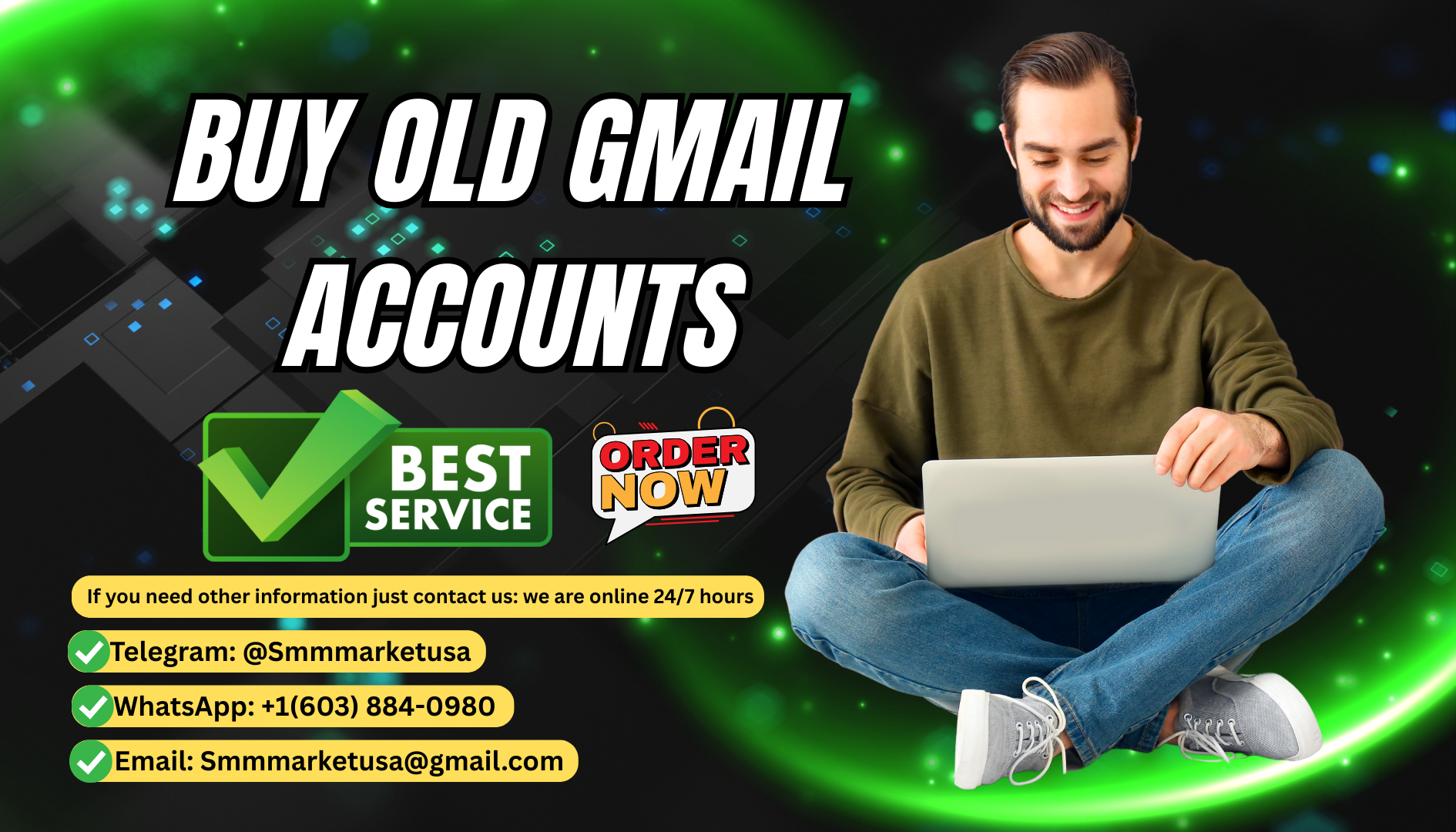 Buy Aged Gmail Accounts With Real Activity – Fast Delivery & Trusted Profiles