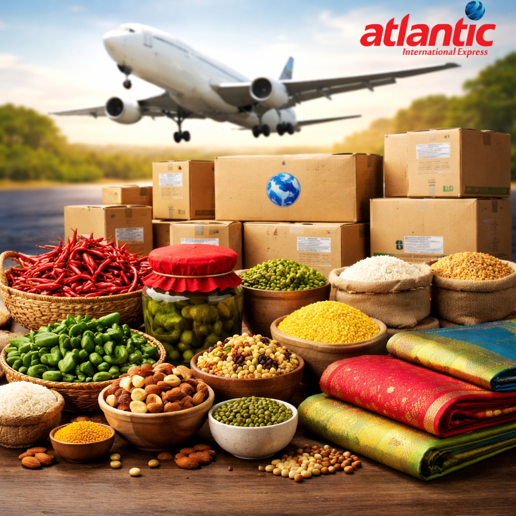 Ship Pulses and Rice Varieties from Guntur Globally via Atlantic Express