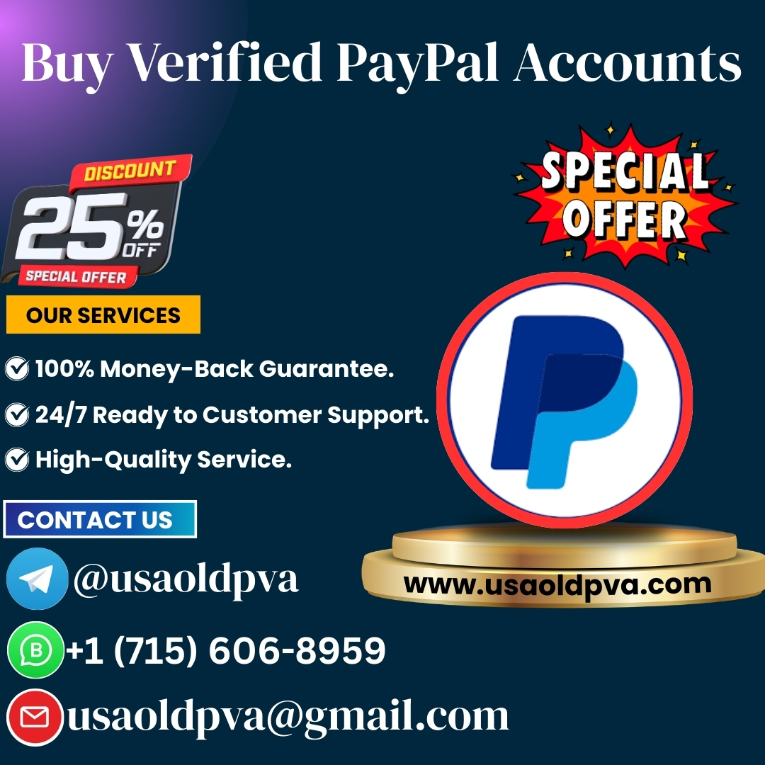 Buy Verified Paypal accounts – 100% Verified & Fast Delivery.