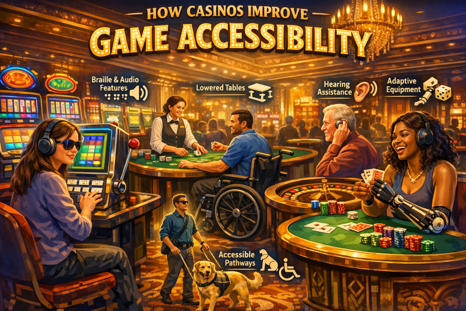카지노가 게임 접근성을 개선하는 방법