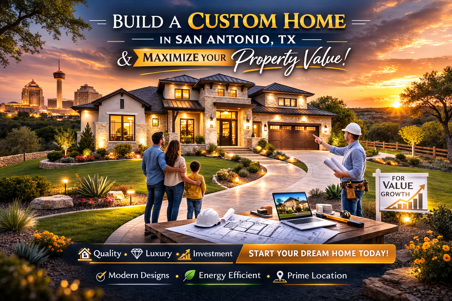 Custom Home Builder San Antonio Tx | H&I Construction & Remodeling Inc