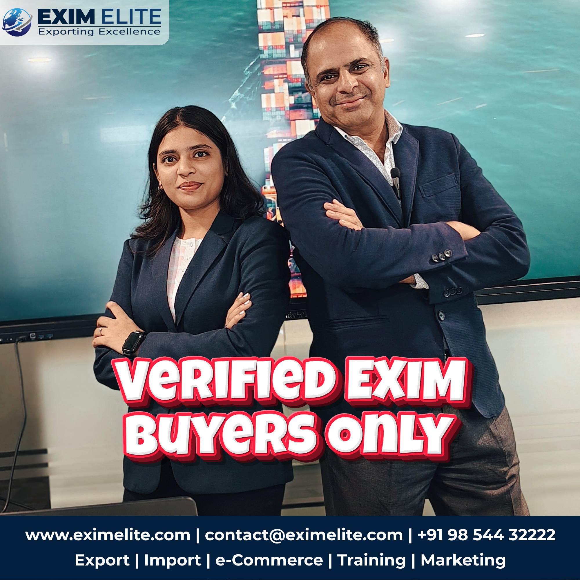 Verified Buyers Only for Export Import Business