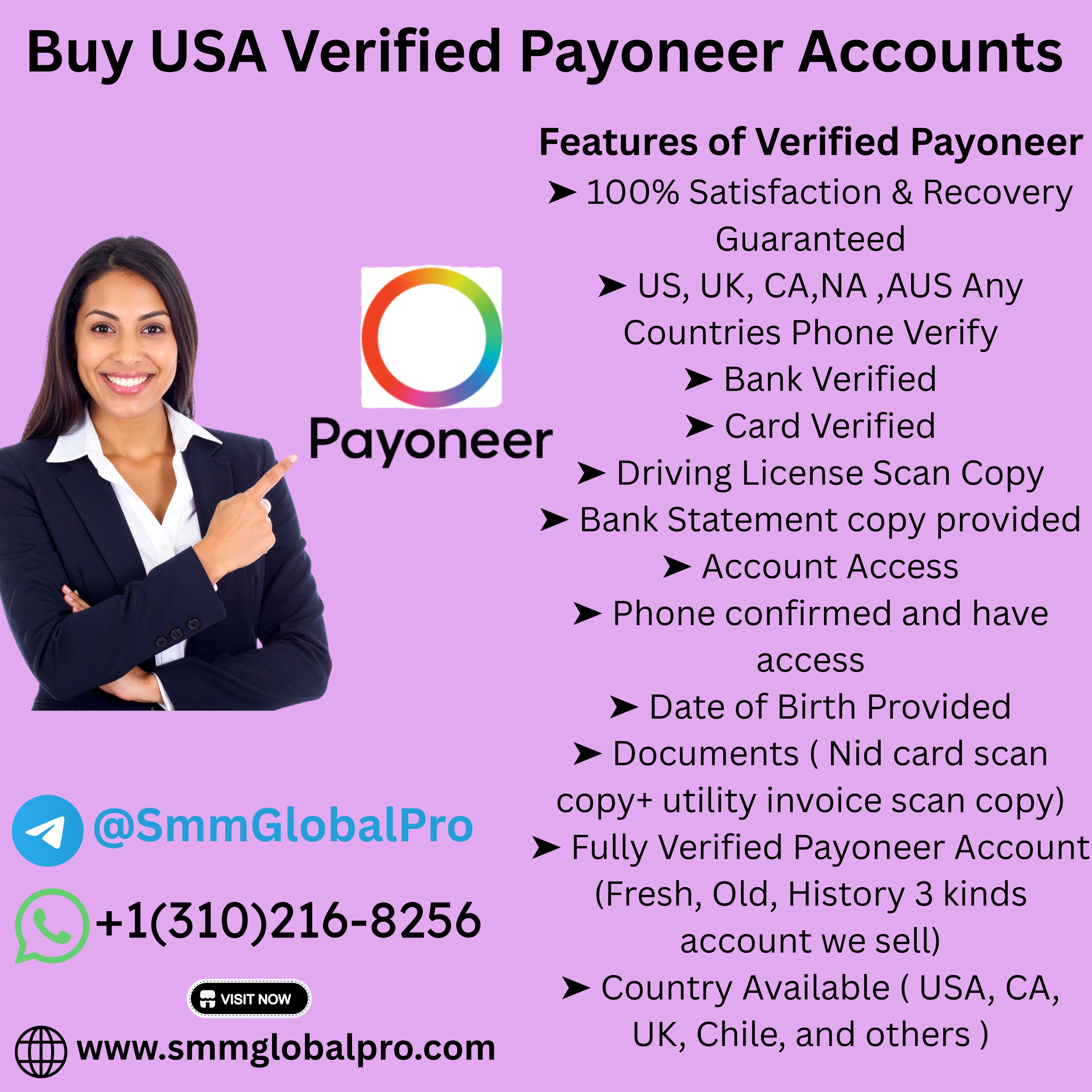 Where Can You Buy USA Verified Payoneer Accounts Safely in 2026