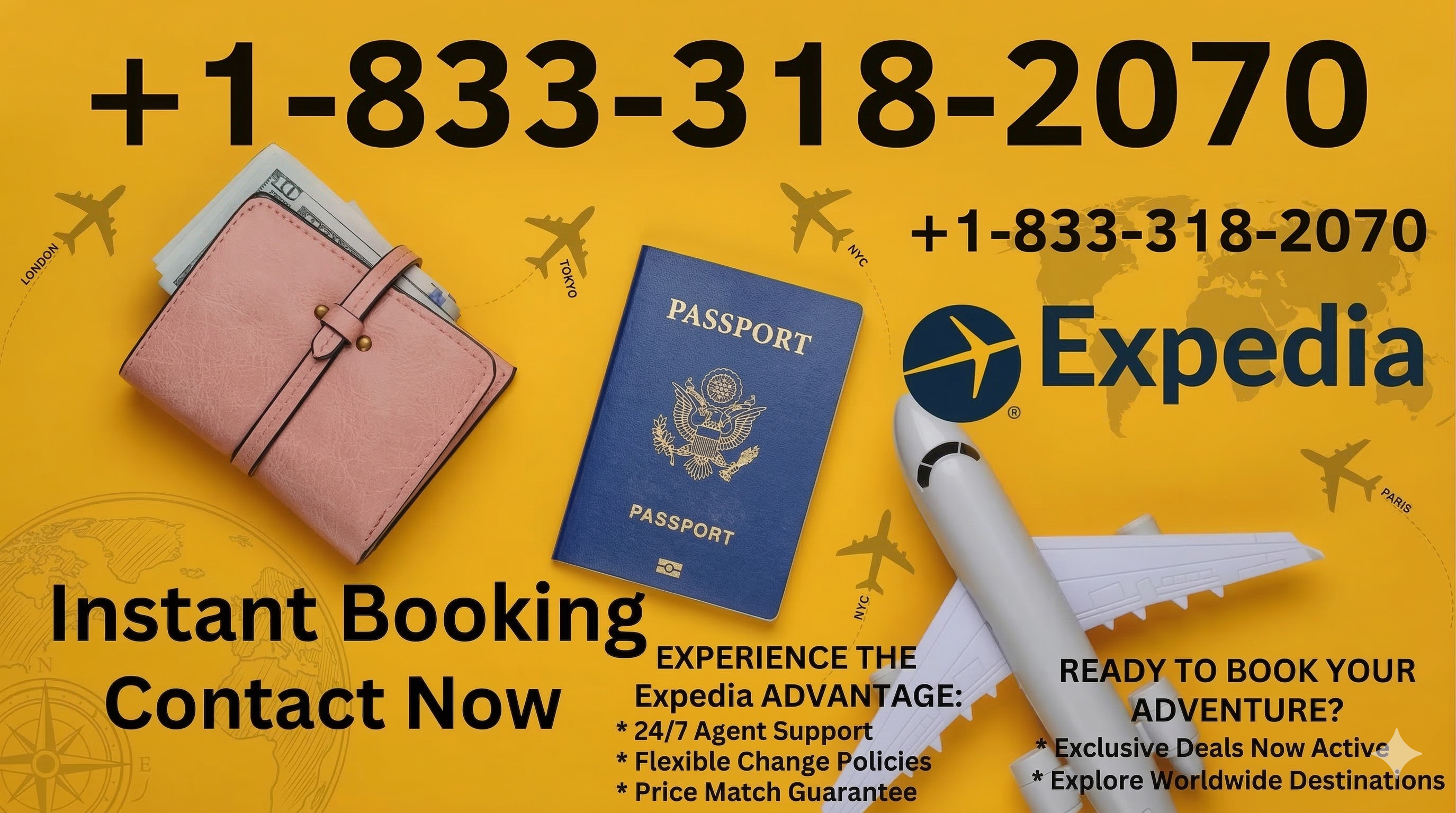 Expedia* Customer Service Toll-Free Number – Your Complete 24/7 Step-by-Step Guide