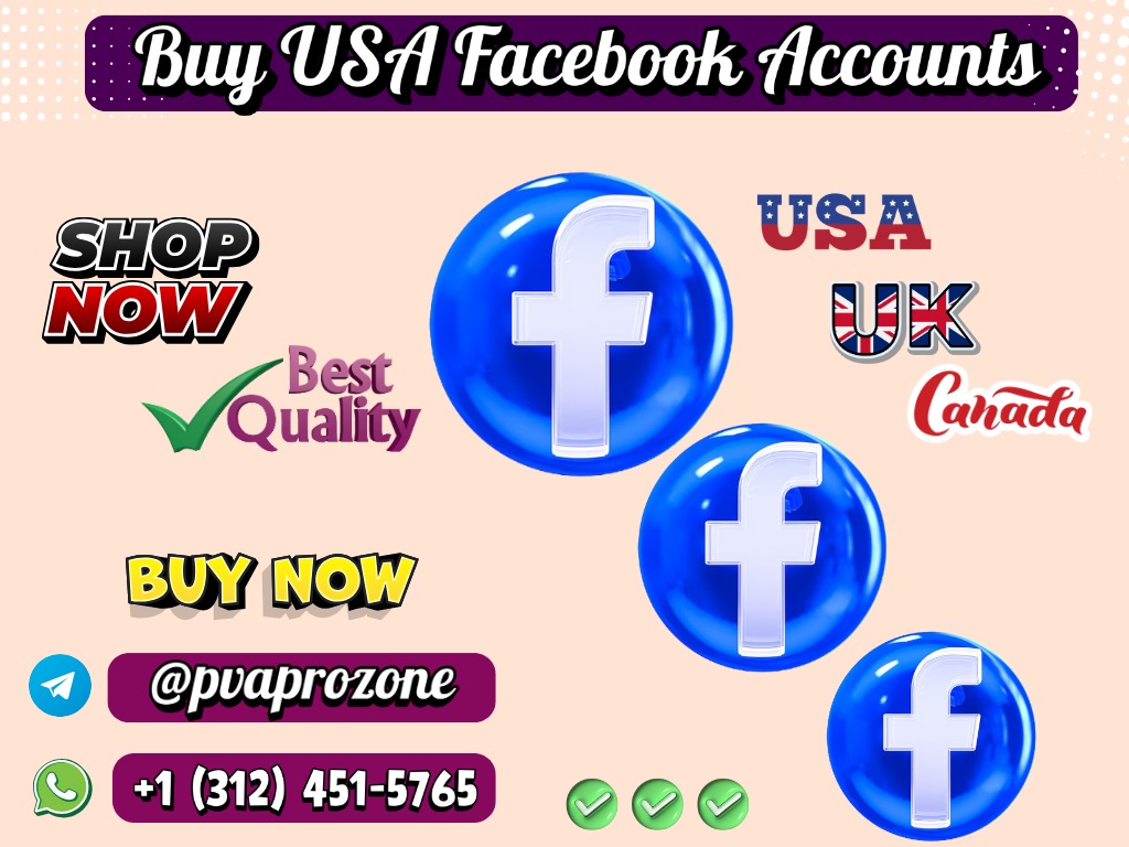Buy USA Facebook Accounts