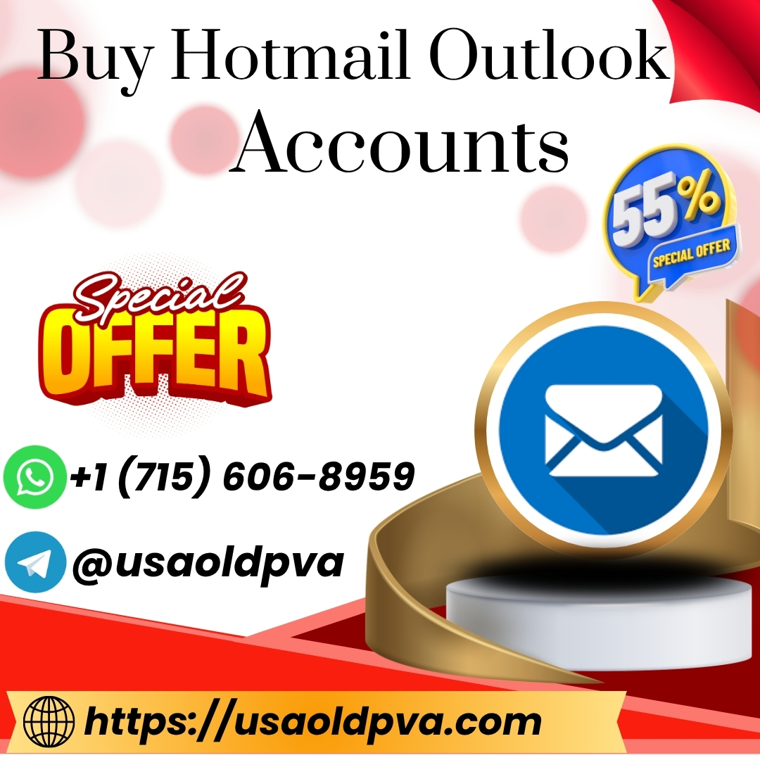 Buy Hotmail Outlook Accounts (PVA) | Real, Instant Delivery
