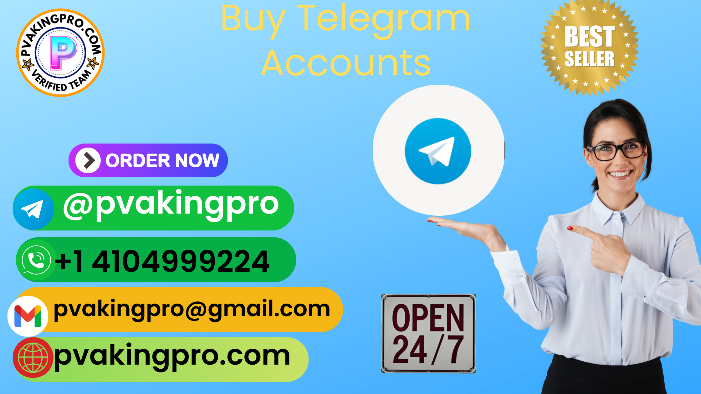 High-Quality Telegram Accounts for Marketing & Business