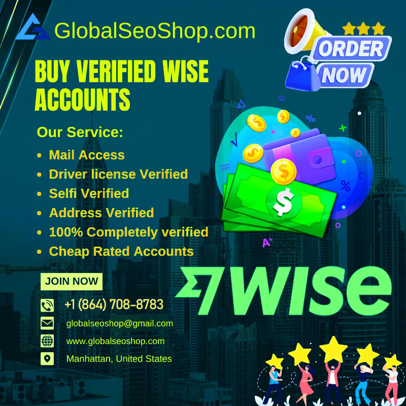 Buy Verified Wise Accounts From Globalseoshop