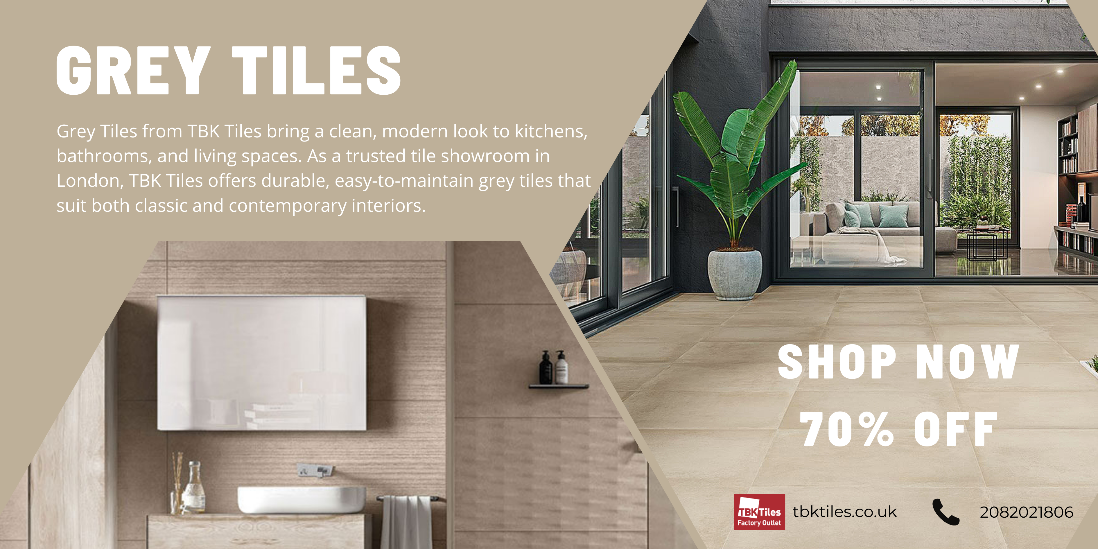Gray Tiles & Matt Tiles | Quality Tiles Showroom in London