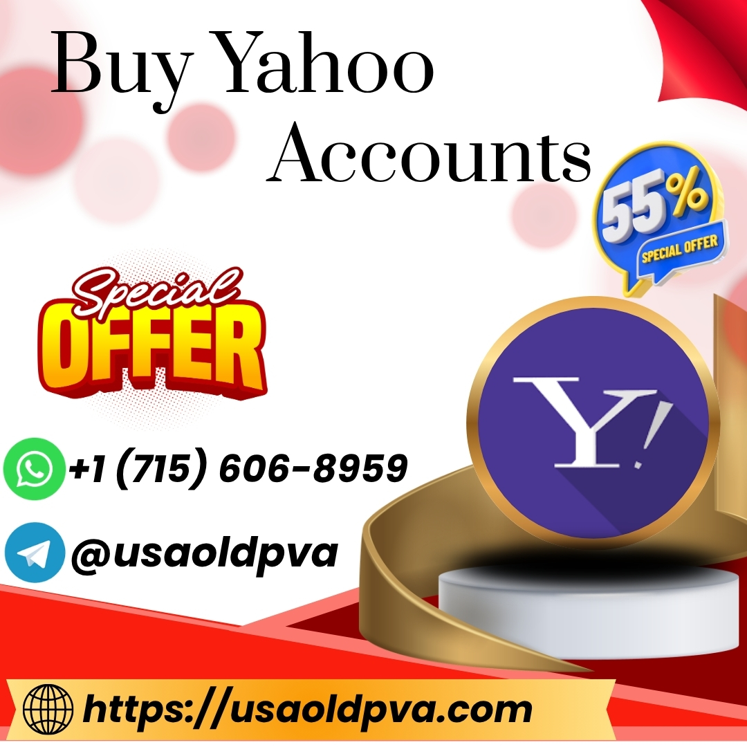 Buy Yahoo Accounts– Verified, Aged & Secure (PVA & Trusted