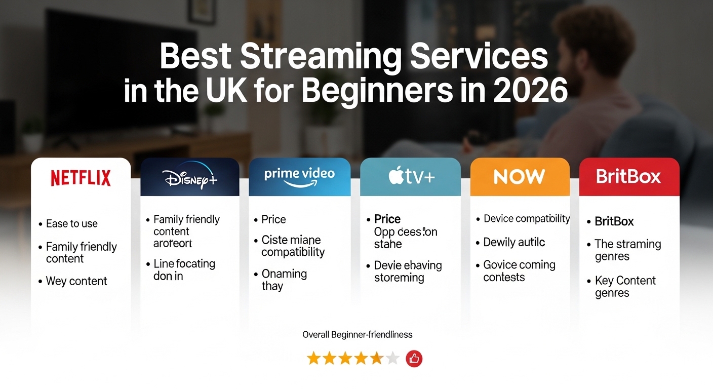 Best Streaming Services in the UK for Beginners in 2026