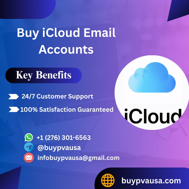 Buy iCloud Email Accounts – 100% Easy Access