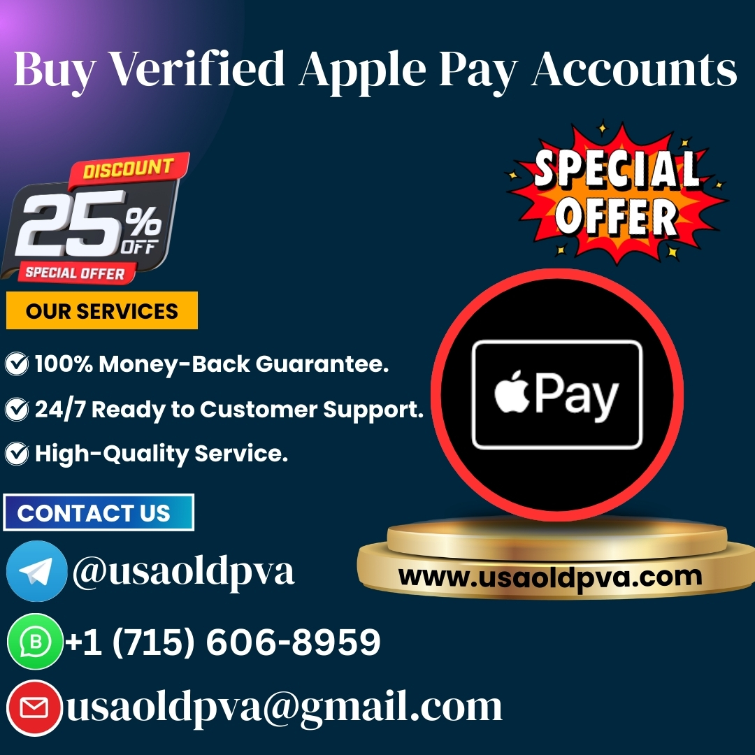 Buy Verified Apple Pay Accounts – 100% safe, Secure Digital Banking