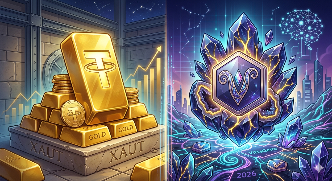 Tether Gold (XAUT) vs VittaGems