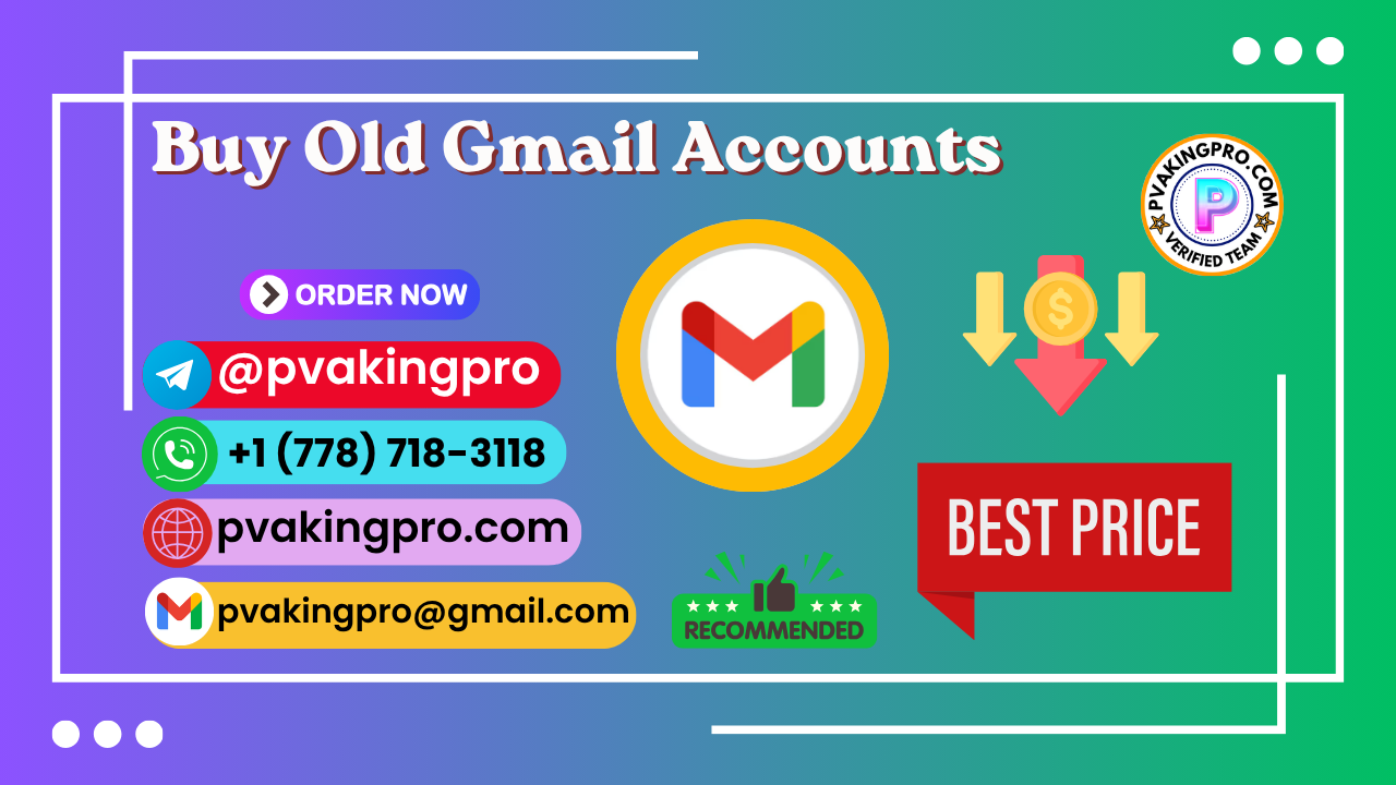 Top Websites to Buy Old Gmail Accounts This Year