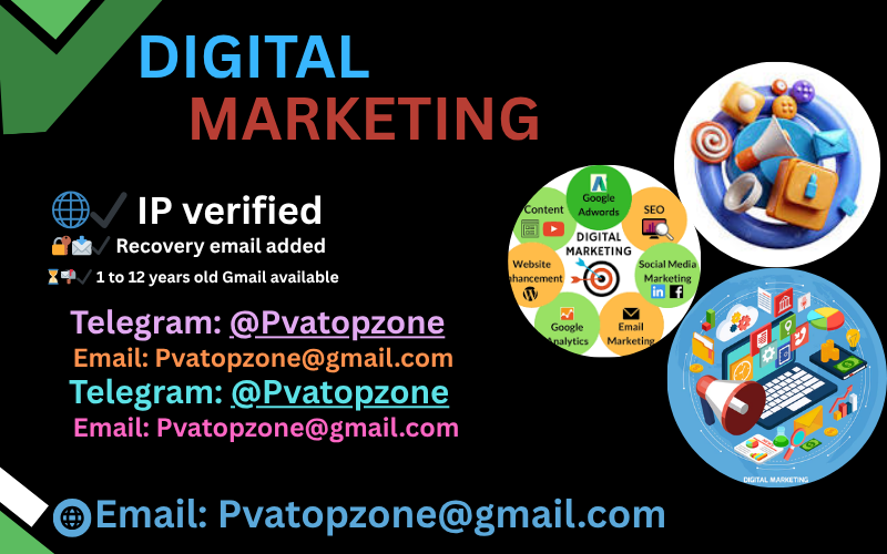 Top 1.7  2 Websites to Buy Gmail Accounts (PVA & Bulk) 2025