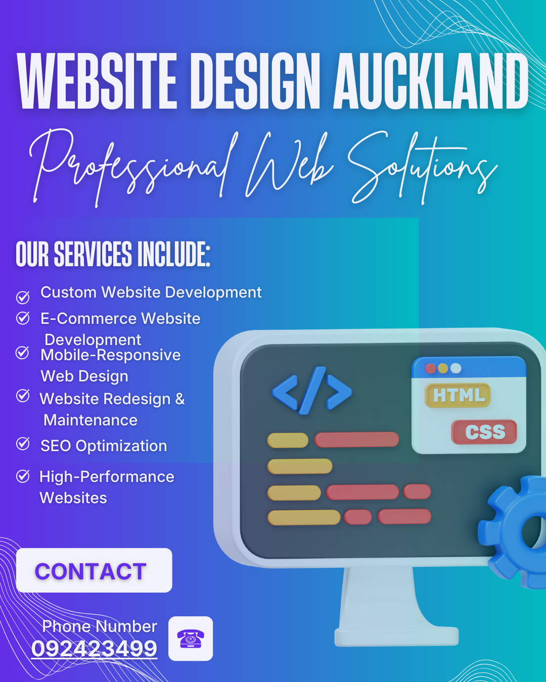 Web Design & Development in Auckland for Growing Businesses
